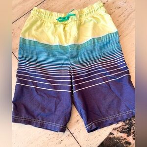 OshKosh B'gosh Light yellow & teal Swim Shorts